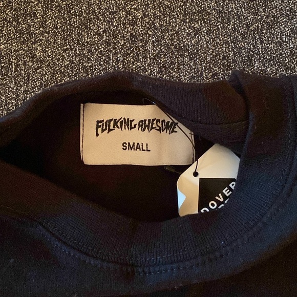 FUCKING AWESOME UNISEX SWEATSHIRT SIZE S - Picture 4 of 4